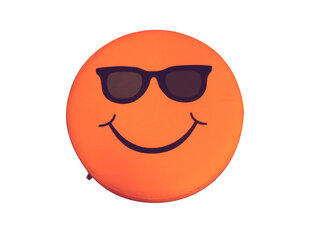 6-ių pufų komplektas Wood Garden Smiley Seat Glasses Premium, oranžinis kaina ir informacija | Vaikiški sėdmaišiai, foteliai, pufai | pigu.lt