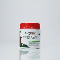 Priemonė sausiems ir lauko tualetams BioVala – BIODRY, 250 g / 5 m3 kaina ir informacija | Mikroorganizmai, bakterijos | pigu.lt