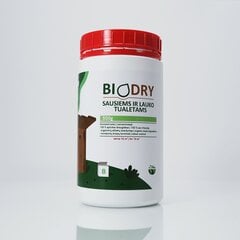 BioVala - BIODRY для сухих и уличных туалетов, 500 г / 10 м3 цена и информация | Микроорганизмы, бактерии | pigu.lt