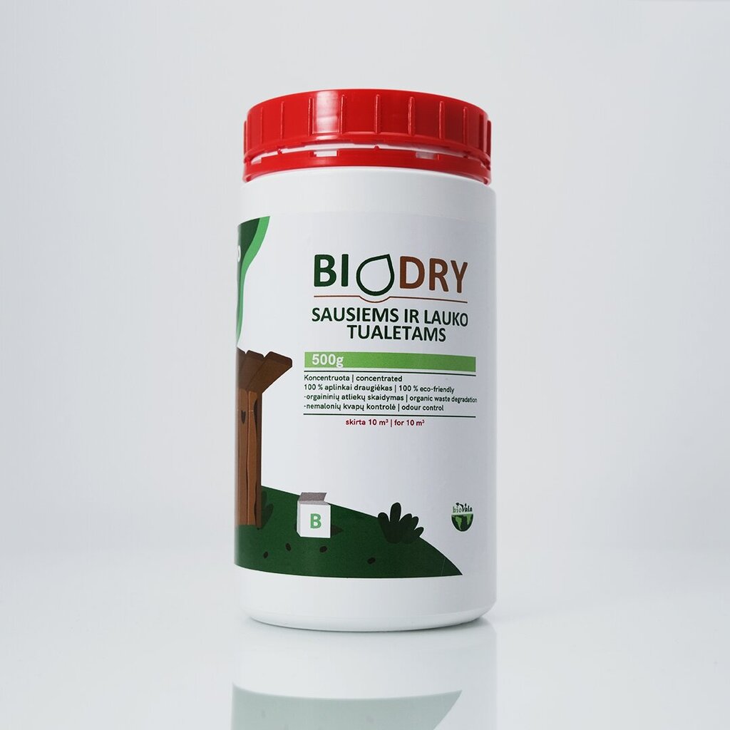 BioVala – BIODRY sausiems ir lauko tualetams, 500 g / 10 m3 цена и информация | Mikroorganizmai, bakterijos | pigu.lt