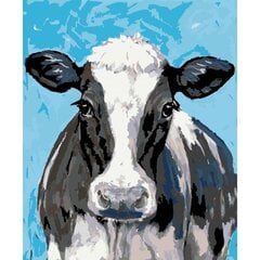 Piešimo rinkinys Karvė 40x50 kaina ir informacija | Tapyba pagal skaičius | pigu.lt