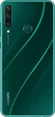 Huawei Y6P, 64 GB, Dual SIM, Emerald Green цена и информация | Мобильные телефоны | pigu.lt