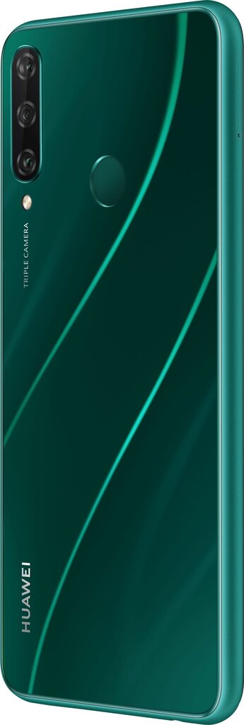 Huawei Y6P, 64 GB, Dual SIM, Emerald Green цена и информация | Mobilieji telefonai | pigu.lt