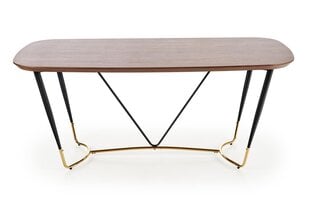 Обеденный стол Halmar Manchester, коричневый цвет цена и информация | Кухонные и обеденные столы | pigu.lt
