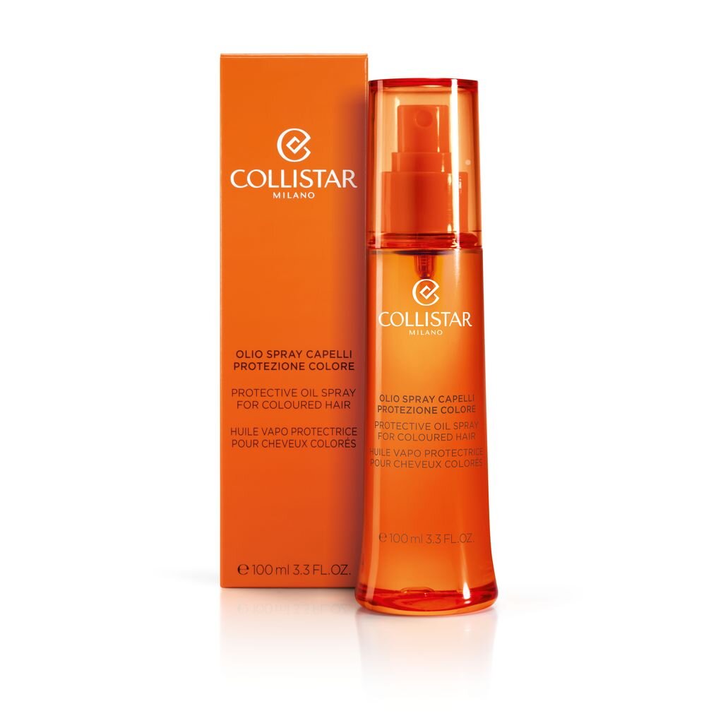 Apsauginis purškiams plaukų aliejus Collistar Protective Oil, 100 ml цена и информация | Priemonės plaukų stiprinimui | pigu.lt