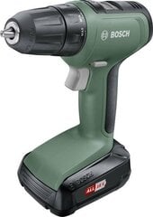 Аккумуляторная дрель Bosch UniversalDrill 18, 06039C8001 цена и информация | Шуруповерты, дрели | pigu.lt