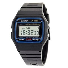 Мужские часы Casio F-91W-1YEF цена и информация | Мужские часы | pigu.lt