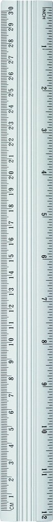 Metalinė liniuotė GRAND, 30 cm kaina ir informacija | Kanceliarinės prekės | pigu.lt