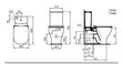 Pastatomas klozetas Ideal Standard TESI Aquablade®, su lėtai nusileidžiančiu dangčiu T008201/T356801/T352701 цена и информация | Klozetai | pigu.lt