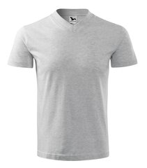 V-neck футболка Unisex черная цена и информация | Мужские футболки | pigu.lt