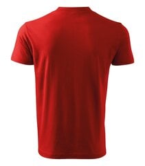 V-neck футболка Unisex красная цена и информация | Мужские футболки | pigu.lt