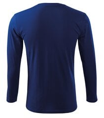 Long Sleeve футболка Unisex ярко-синяя цена и информация | Мужская спортивная одежда | pigu.lt