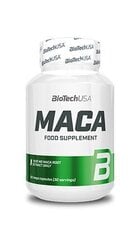 Maisto papildas BioTech Maca, 60 kapsulių kaina ir informacija | Testosterono skatintojai | pigu.lt
