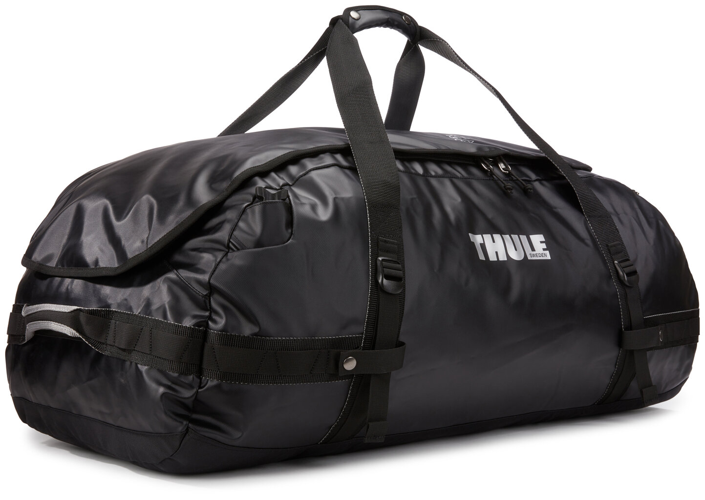 Turistinis/sportinis krepšys-kuprinė Thule Chasm TDSD-205, 130 l, juoda kaina ir informacija | Kuprinės ir krepšiai | pigu.lt