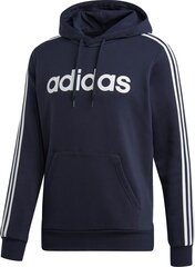 Джемпер Adidas Essentials 3 S PO FL navy blue размер М DU0494, 47071 цена и информация | Мужские толстовки | pigu.lt