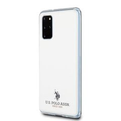 Чехол US Polo USHCS67TPUWH для Samsung Galaxy S20+ G985, белый цена и информация | Чехлы для телефонов | pigu.lt