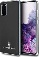 Dėklas telefonui U.S. Polo ASSN skirtas Samsung Galaxy S20 Plus, juoda kaina ir informacija | Telefono dėklai | pigu.lt