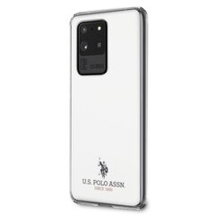 Чехол US Polo USHCS69TPUWH для Samsung Galaxy S20 G988, белый цена и информация | Чехлы для телефонов | pigu.lt