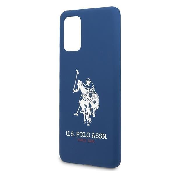 US Polo USHCS67SLHRNV, skirtas S20 + G985, mėlynas kaina ir informacija | Telefono dėklai | pigu.lt