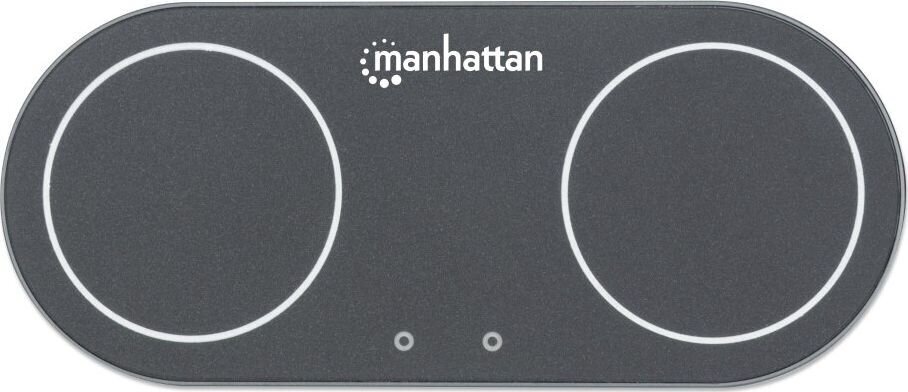 Manhattan Dual Qi kaina ir informacija | Krovikliai telefonams | pigu.lt