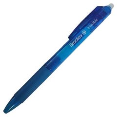 Bradley Чернильная ручка стираемая синяя 0,7 мм  с кликом цена и информация | Bradley Товары для детей и младенцев | pigu.lt
