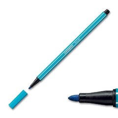 Spalvotas rašiklis Stabilo Pen 68, šviesiai mėlyna kaina ir informacija | Rašymo priemonės | pigu.lt