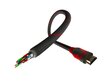 Kabelis Genesis NKA-0787, HDMI - HDMI v2.0, 3 m цена и информация | Adapteriai, USB šakotuvai | pigu.lt