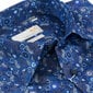Gėlėti marškiniai trumpomis rankovėmis vyrams Nordic, mėlyni цена и информация | Vyriški marškiniai | pigu.lt