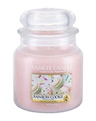 Ароматическая свеча Yankee Candle Rainbow Cookie 411 г цена и информация | Подсвечники, свечи | pigu.lt