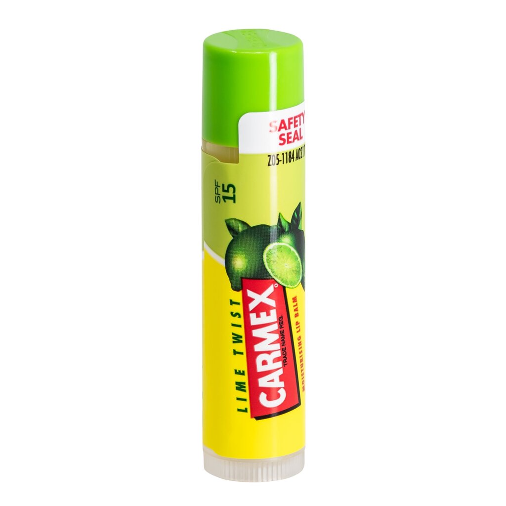 Lūpų balzamas Carmex Lime, 4.25 g цена и информация | Lūpų dažai, blizgiai, balzamai, vazelinai | pigu.lt