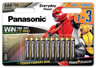 Panasonic Everyday Power battery LR03EPS/10BW (7+3) kaina ir informacija | Elementai | pigu.lt