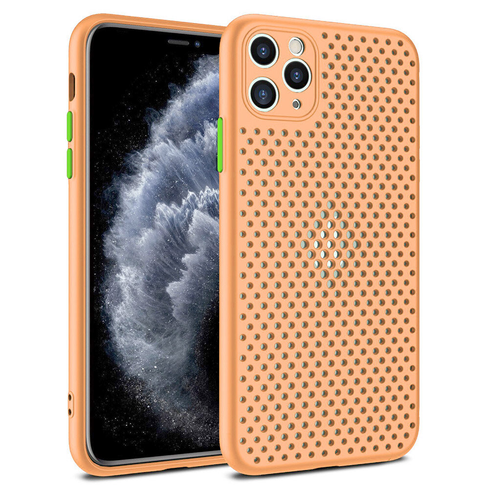 Silikoninis dėklas telefonui skirtas iPhone 11 Pro rose gold kaina ir informacija | Telefono dėklai | pigu.lt