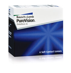 Kontaktiniai lęšiai Pure Vision 8.60, 6 vnt. kaina ir informacija | Kontaktiniai lęšiai | pigu.lt