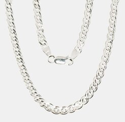 Серебряная цепочка Мона-лиза 4,9 мм , алмазная обработка граней цена и информация | Женские браслеты | pigu.lt