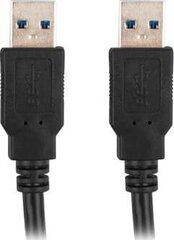 Lanberg CA-USBA-30CU-0018-BK USB-A, 1.8 m kaina ir informacija | Laidai telefonams | pigu.lt