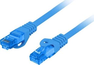 Lanberg S/FTP 6a RJ45 / RJ45 0,5 m mėlyna kaina ir informacija | Kabeliai ir laidai | pigu.lt