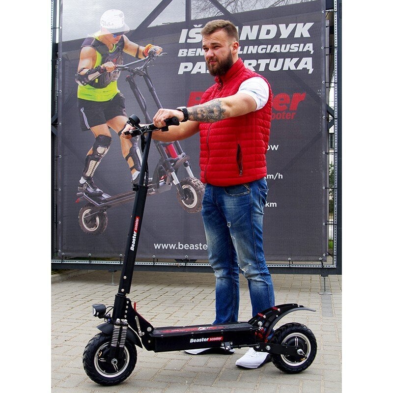 Elektrinis paspirtukas Beaster Scooter BS15, juodas цена и информация | Elektriniai paspirtukai | pigu.lt