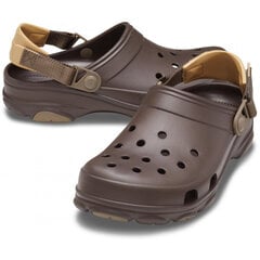 Crocs™ vyriškos šlepetės Classic All Terrain Clog, rudos kaina ir informacija | Vyriški batai | pigu.lt