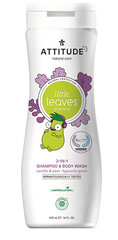 Šampūnas Attitude little leaves 2-in-1 shampoo vanilla and pear, 473ml kaina ir informacija | Kosmetika vaikams ir mamoms | pigu.lt