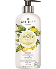 Skystas rankų muilas Attitude Super Leaves, 473 ml kaina ir informacija | Muilai | pigu.lt