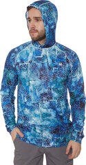 Sportiniai marškinėliai ilgomis rankovėmis Mark Hoodie FHM, šviesiai mėlyni kaina ir informacija | Sportinė apranga vyrams | pigu.lt