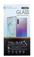 LCD apsauginis stikliukas 5D Cold Carving Samsung A715 A71, lenktas, juodas kaina ir informacija | Apsauginės plėvelės telefonams | pigu.lt