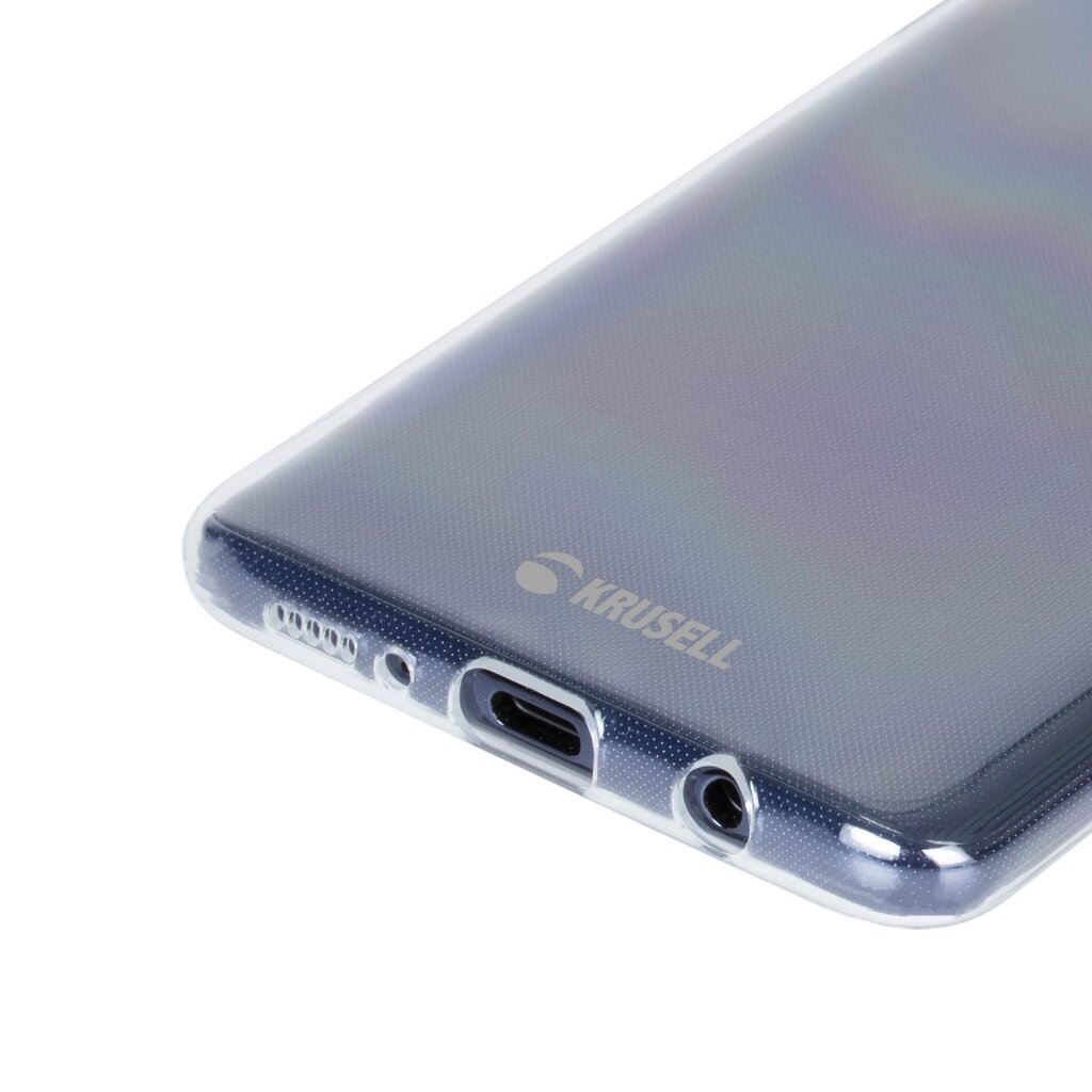 Deklas Krusell Essentials SoftCover skirtas Samsung Galaxy A71, skaidri цена и информация | Telefono dėklai | pigu.lt