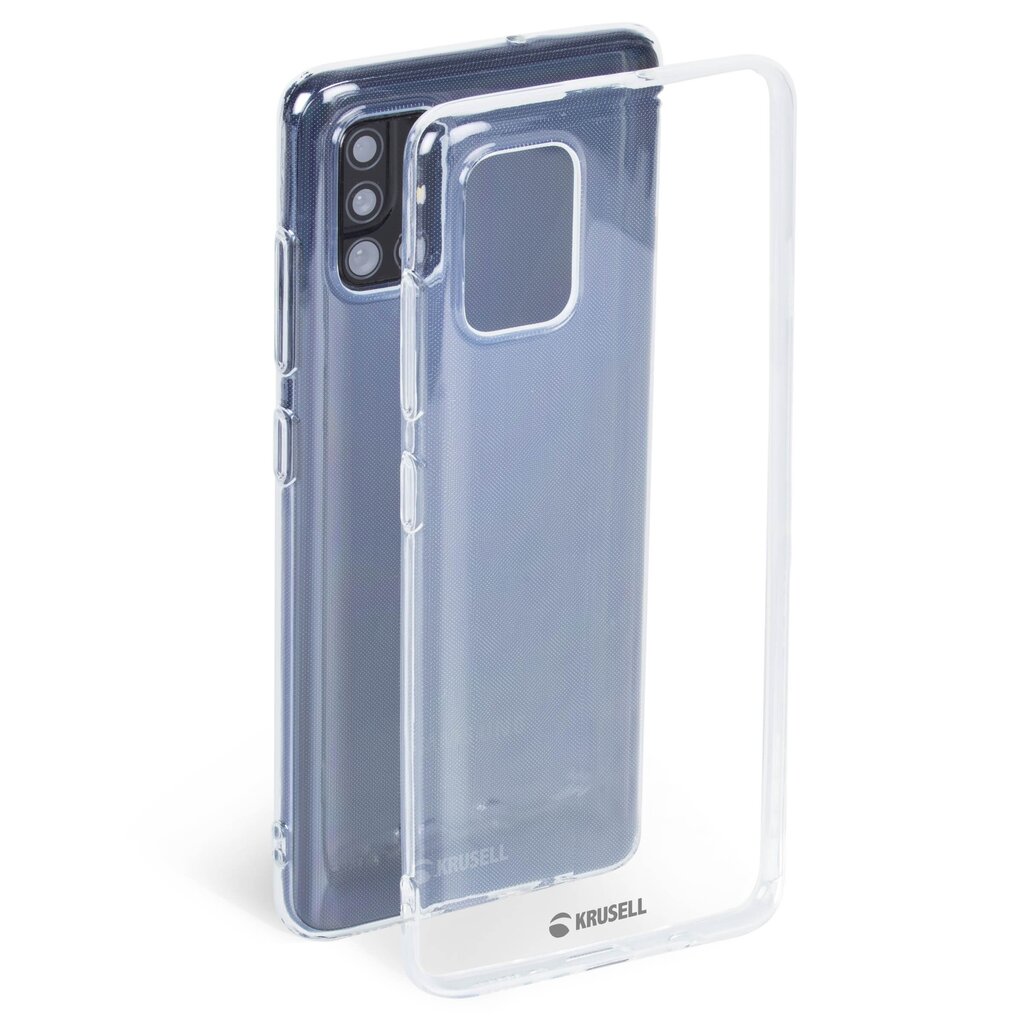 Deklas Krusell Essentials SoftCover skirtas Samsung Galaxy A71, skaidri цена и информация | Telefono dėklai | pigu.lt