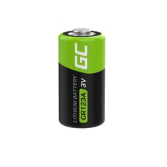 Аккумулятор Lithium Green Cell CR123A 3В 1400mAh цена и информация | Батарейки | pigu.lt