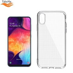 TakeMe "Clear" series Transparent 2mm thin back cover case for Samsung Galaxy A50 (A505F) / A30s (A307F) kaina ir informacija | Telefono dėklai | pigu.lt