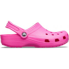 Женские тапочки Crocs Classic 100016QQ, розовый цена и информация | Женские тапочки | pigu.lt