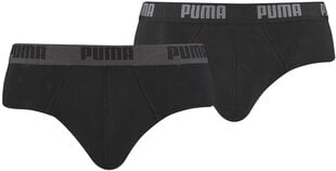 Trumpikės vyriškos Puma Basic Brief, juodos kaina ir informacija | Trumpikės | pigu.lt
