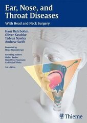 Ear, Nose And Throat Diseases: With Head And Neck Surgery 3Rd Edition цена и информация | Энциклопедии, справочники | pigu.lt