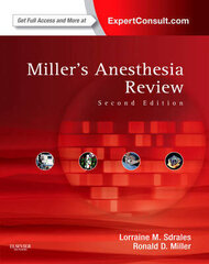 Miller's Anesthesia Review: Expert Consult - Online And Print 2Nd Revised Edition цена и информация | Энциклопедии, справочники | pigu.lt